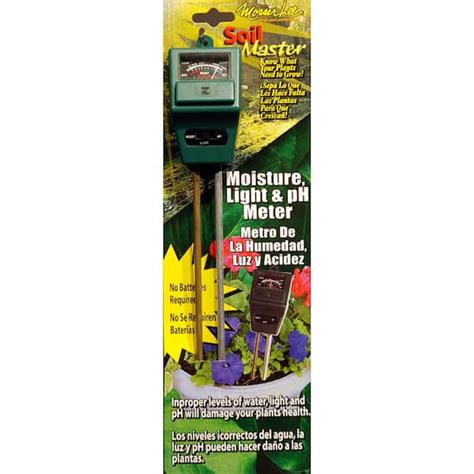 custom mosser lee moisture meter|Soil Master™ Moisture, Light & pH Meter .